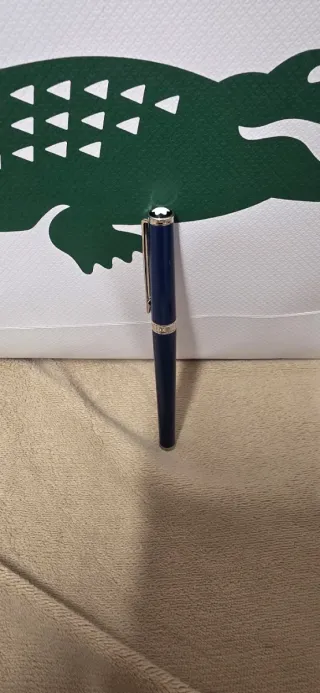 Maletín Montblanc Negro Piel dos bolígrafos Montbl