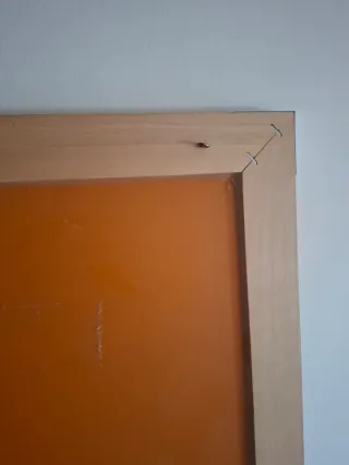 Espejo Madera y Metal 50x58 cm