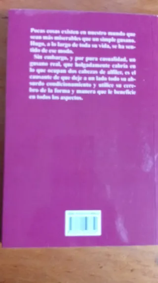 SOY UN GUSANO. 2¬ ed. Dedicado por el autor.