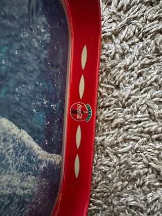 Set 3 Vassoi Coca-Cola Metallo