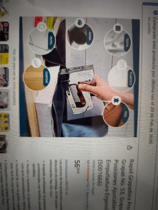 Grapadora Rapid R353 PRO n°53