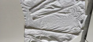 Camiseta fina manga larga blanca