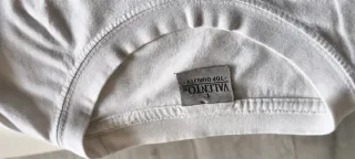 Camiseta fina manga larga blanca