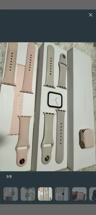 Apple Watch Oro Rosa con Correas
