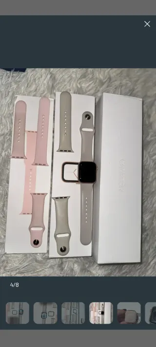 Apple Watch Oro Rosa con Correas