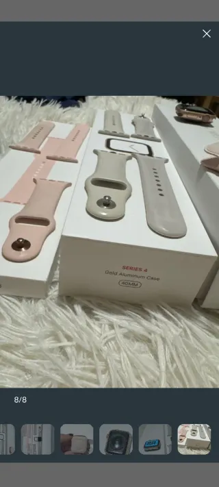 Apple Watch Oro Rosa con Correas