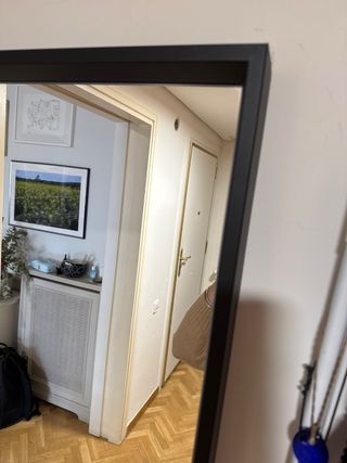 Espejo Marco Negro 150x66