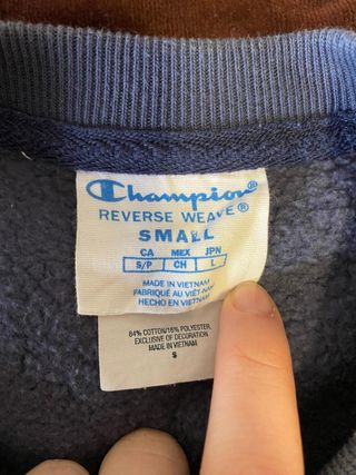 Top Corto Champion Azul