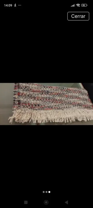 Pañoleta de lana multicolor