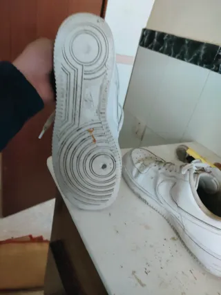 Nike Air Force 1 Talla 43 Blancas