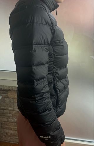 Blauer Piumino Giubbotto Nero Originale