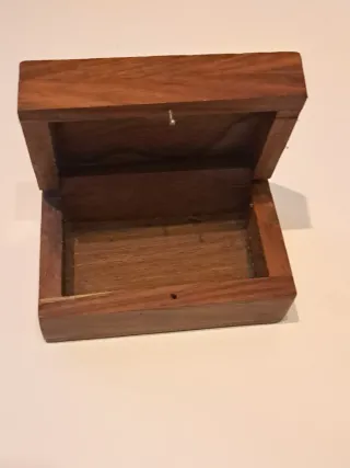 Lote 2 cajitas madera decoradas