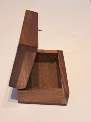 Lote 2 cajitas madera decoradas