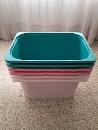 Cajas Plásticas profundas IKEA (Pack 6)