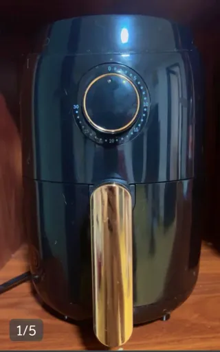 Freidora de Aire Berlinger Housse,Negra con Acceso