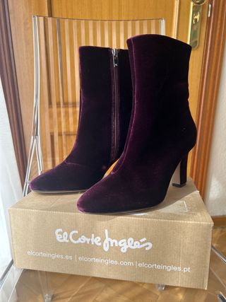 Botines terciopelo Ralph Lauren