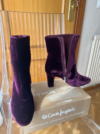 Botines terciopelo Ralph Lauren