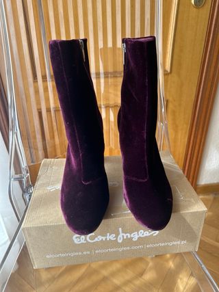 Botines terciopelo Ralph Lauren