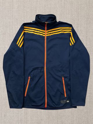 Chaqueta Adidas Cremallera Azul Talla M