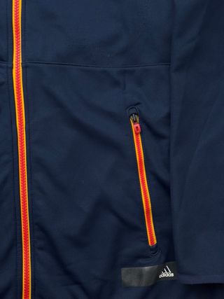 Chaqueta Adidas Cremallera Azul Talla M