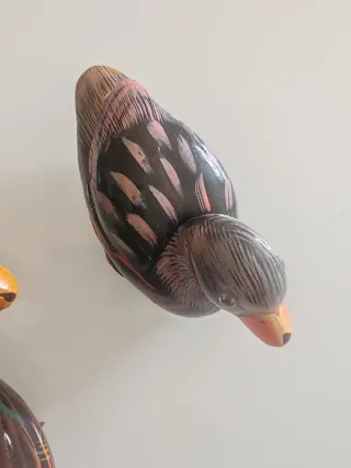 4 Scatole decorative anatra ceramica