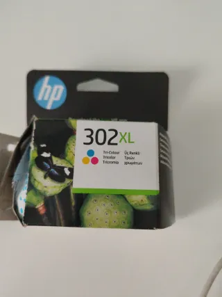Cartucho Tinta HP 302 XL Tricolor Nuevo