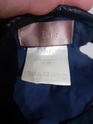 Gorra Christian Dior Talla Única Beige/Azul