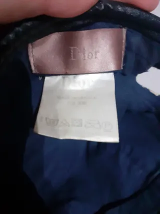 Gorra Christian Dior Talla Única Beige/Azul