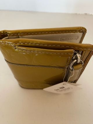 coach small wallet new