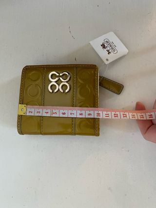 coach small wallet new