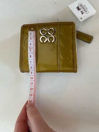 coach small wallet new