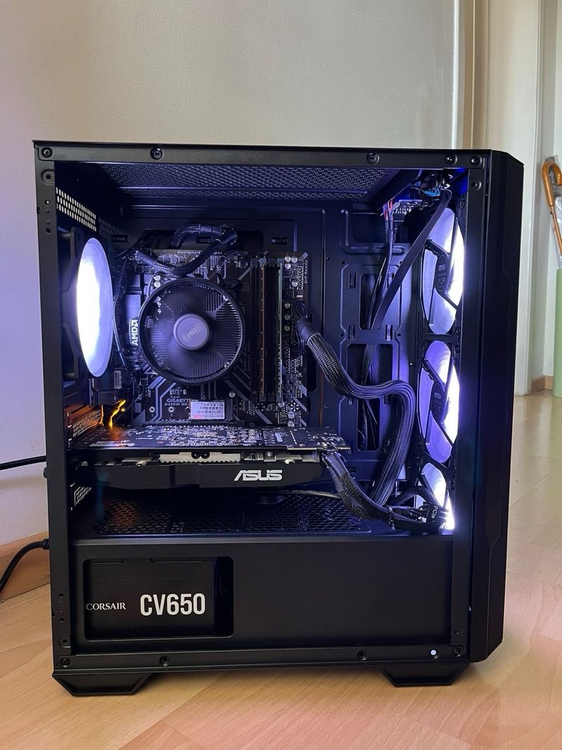 PC Gaming Ryzen 5 2600 + RX580 4GB | 16GB Ram afbeelding 4