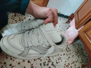 Zapatillas Bershka Talla 41 Blancas