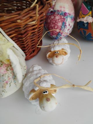 Set decorazioni Pasquali con cesto