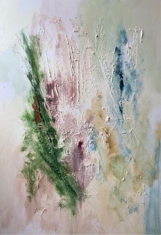 2 Cuadros Abstractos Grandes Salón