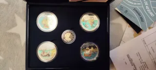 Estuche V Centenario Vuelta al Mundo con carterita