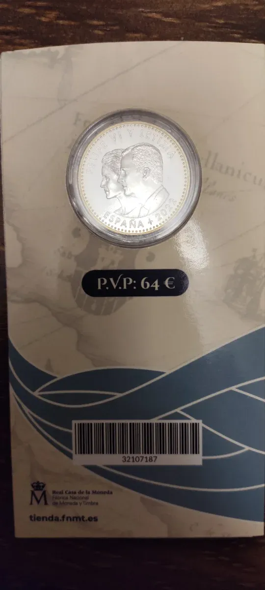 Estuche V Centenario Vuelta al Mundo con carterita