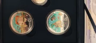 Estuche V Centenario Vuelta al Mundo con carterita