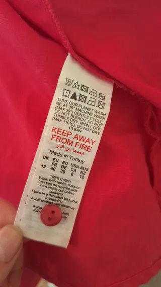 Camisa Karen Millen fucsia Talla M