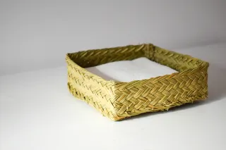 Servilletero de esparto