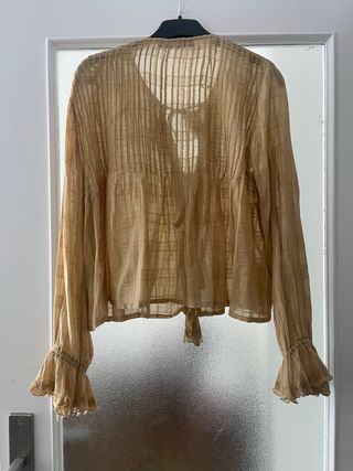 Camisa Zara volantes