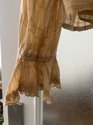 Camisa Zara volantes