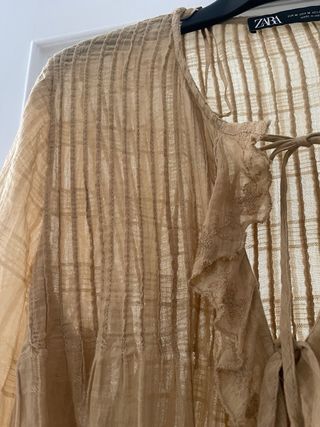 Camisa Zara volantes