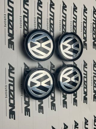 Tapas bujes Volkswagen para llantas 55 mm (4 u.)