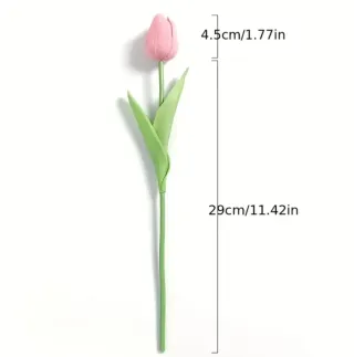 20 Flores Artificiales Tulipan