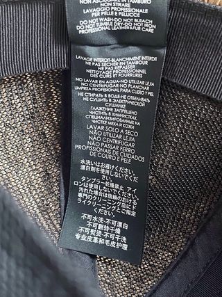 Gorra Gucci Abeja Marrón y Negra