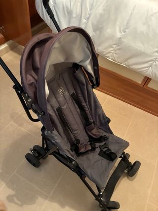 Carrito Silla de Paseo Ligero plegable Gris Zippy