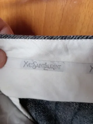 Pantaloni sartoriali Yves Saint Laurent