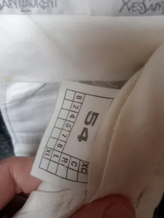 Pantaloni sartoriali Yves Saint Laurent