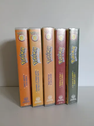 Lote películas VHS Pokémon